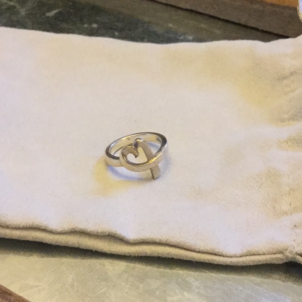Tiffany & Co heart ring (925 size 6)